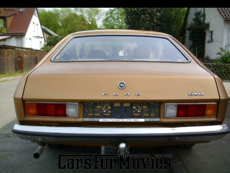 CarsForMovies | Ford-Werke GmbH Capri II 1974 Deutschland Gold Braun Zivilfahrzeug Coupe Baden-Württemberg 4536 Oldtimer